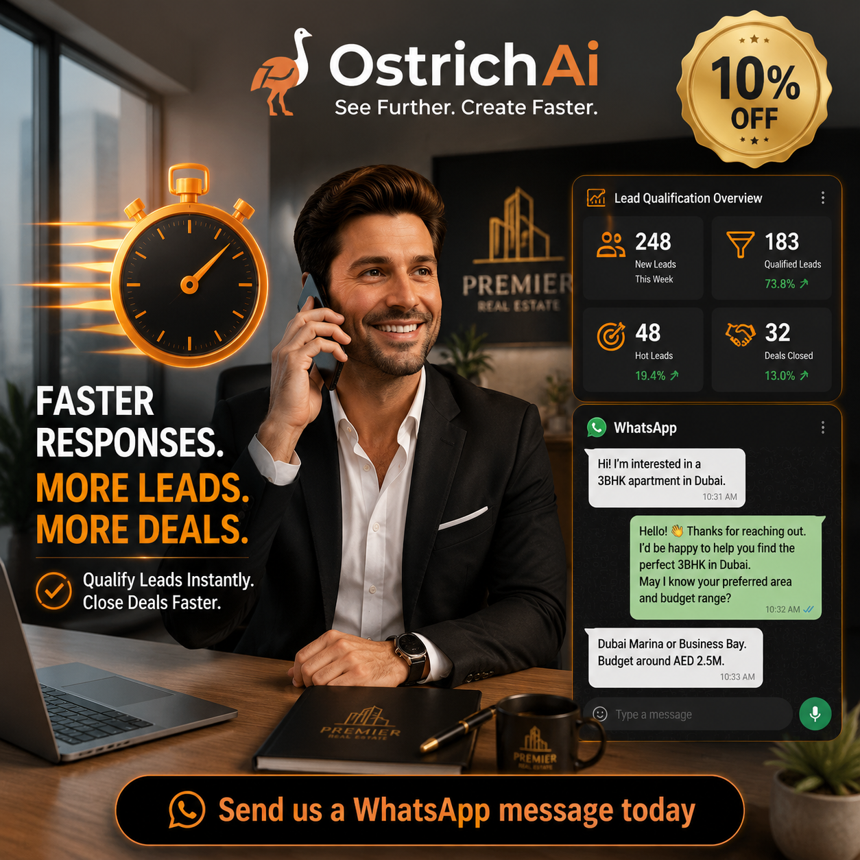 WhatsApp-first campaign